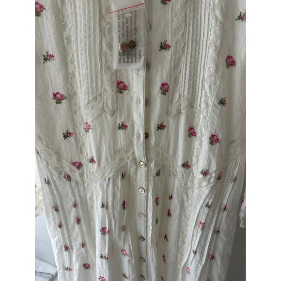 Loveshack fancy the avin pink potion dress size 6 - Picture 14 of 16